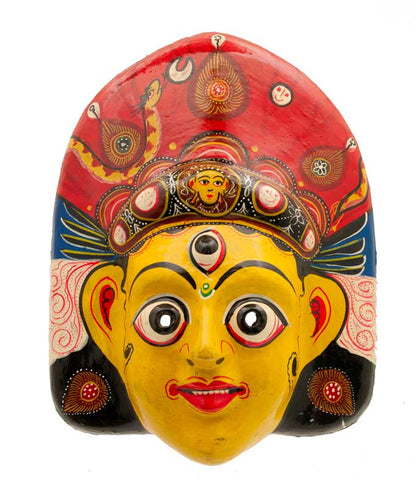 Masque Mahakali / Kali De Danse Ethnique – Festival Indra Jatra