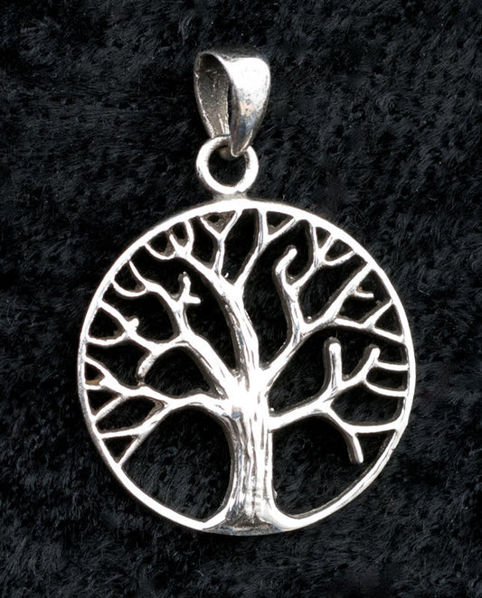 Pendentif Arbre de Vie en argent 925 – Symbole de sagesse et d’harmonie