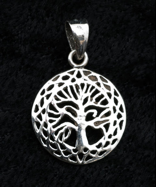 Pendentif Arbre de Vie en argent 925 – Symbole d'harmonie et de croissance