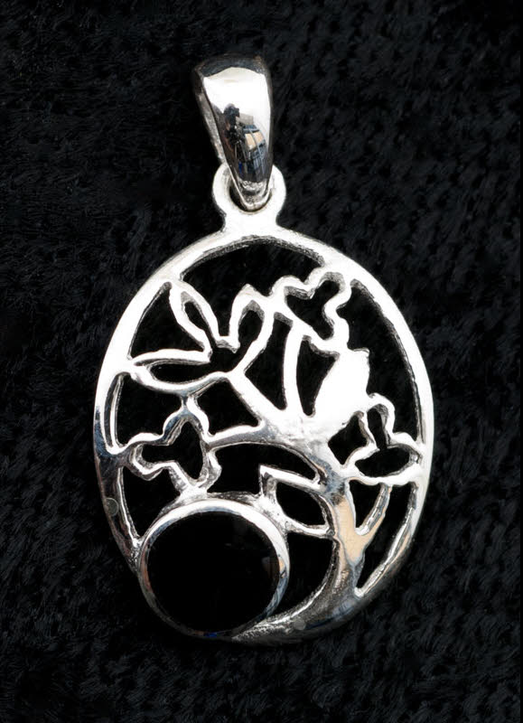 Pendentif Arbre de Vie en argent 925 – Symbole de force et de sagesse