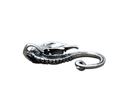 Pendentif dragon celtique en argent 925 – Symbole de force et de protection