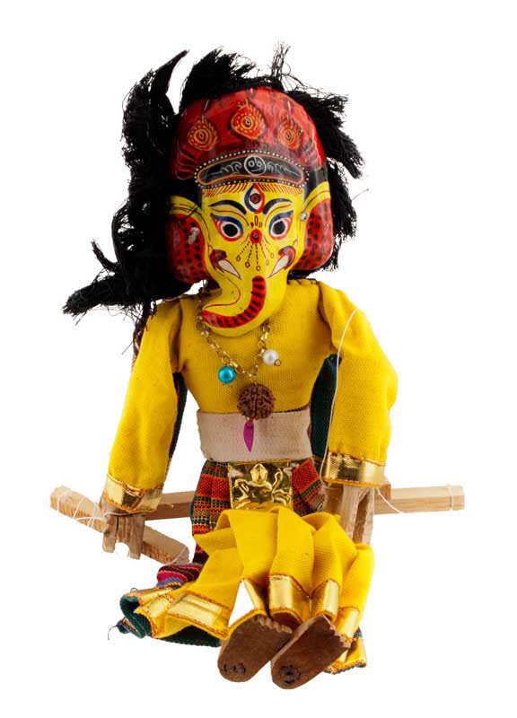 Marionnette Putali Ganesh – Artisanat Folklorique Du Népal