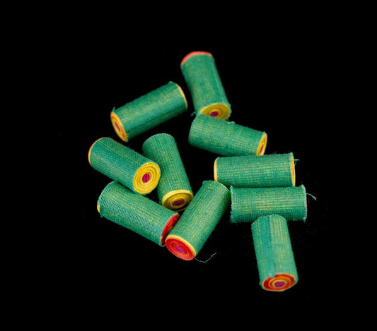 Lot de 10 Rouleaux de Mantra Tibétains de Protection de Tara Verte – Ashtamahabhaya, Prières Bouddhistes