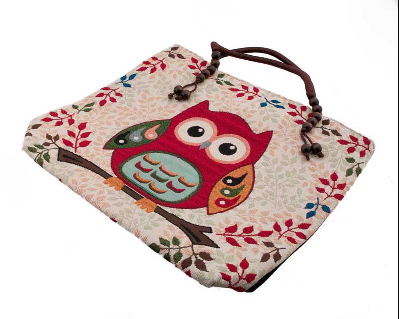 Sac À Main En Bandoulière Chouette – Gibecière Ethnique Hippie – Népal