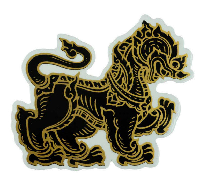 Stickers Thaïlande Singha – Autocollant Lion Sacré en Vinyle