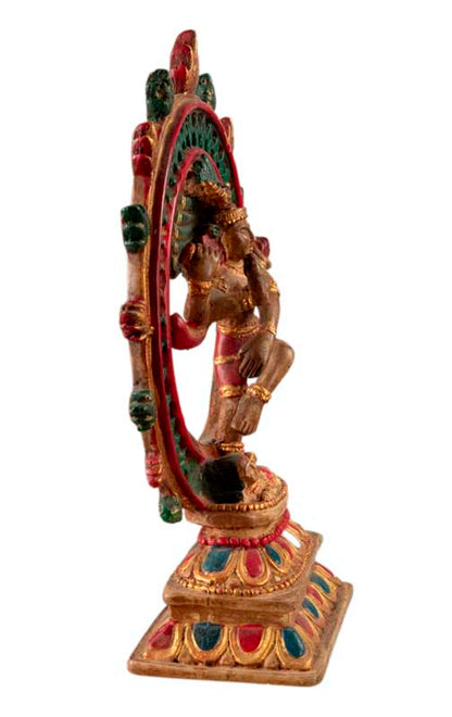 Statue Shiva Nataraja en Résine – Danse Cosmique du Népal