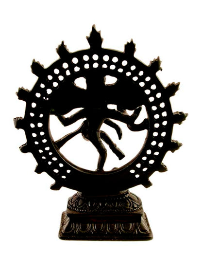 Statue Shiva Nataraja en Résine – Danse Cosmique du Népal