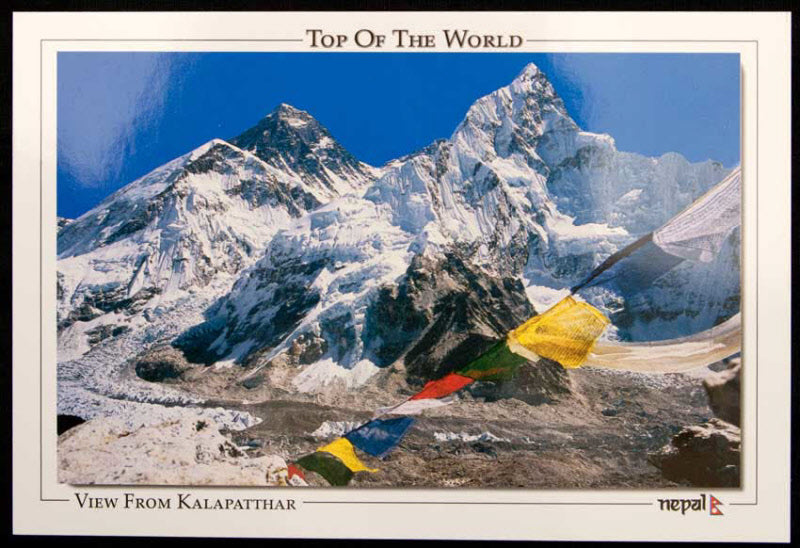 Carte Postale Mont Everest – Le Toit du Monde, Himalaya