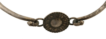 Collier Ethnique Hansuli – Ancienne Torque Tharu Du Népal